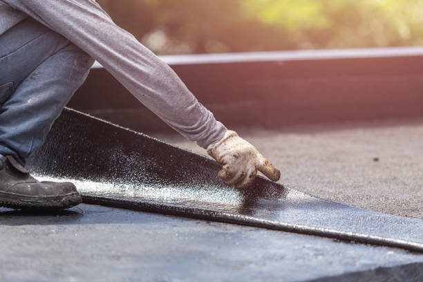 Professional Vapor Barrier Installation technician working in Telford, PA